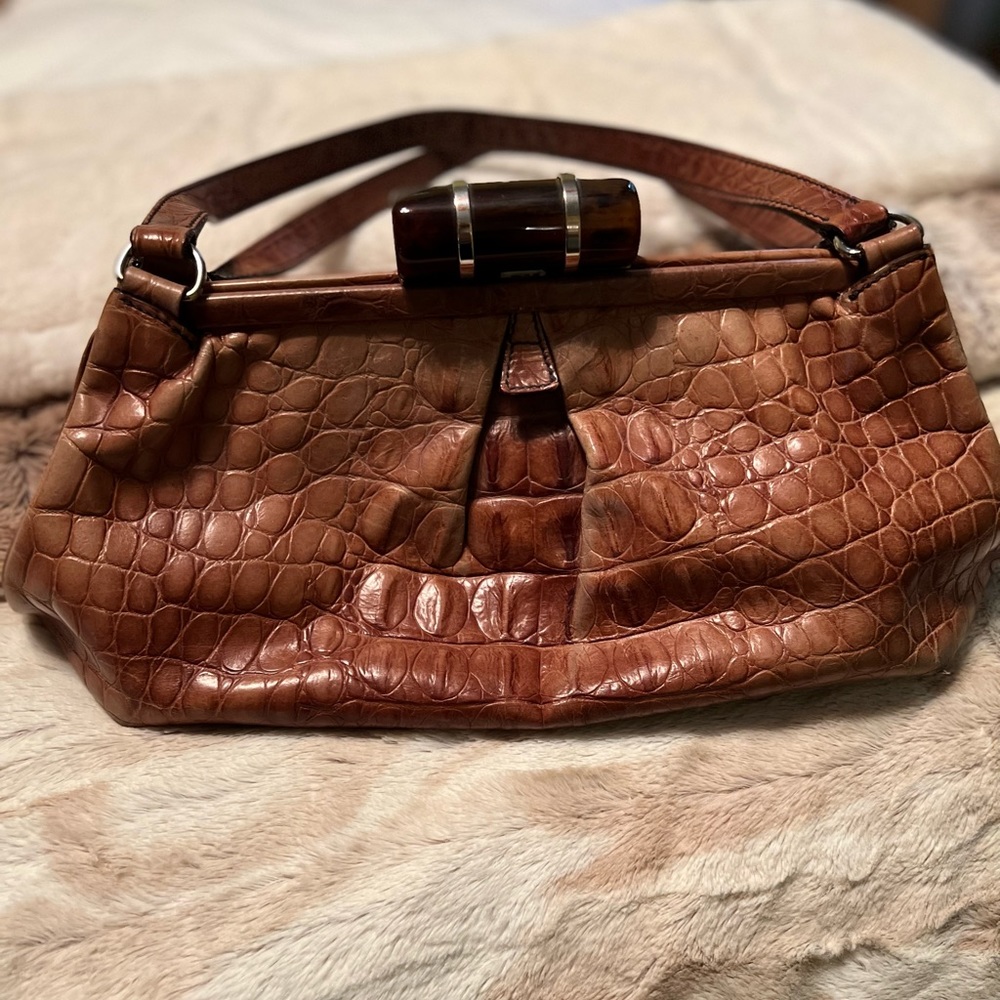 Vintage Miu Miu clap hand bag